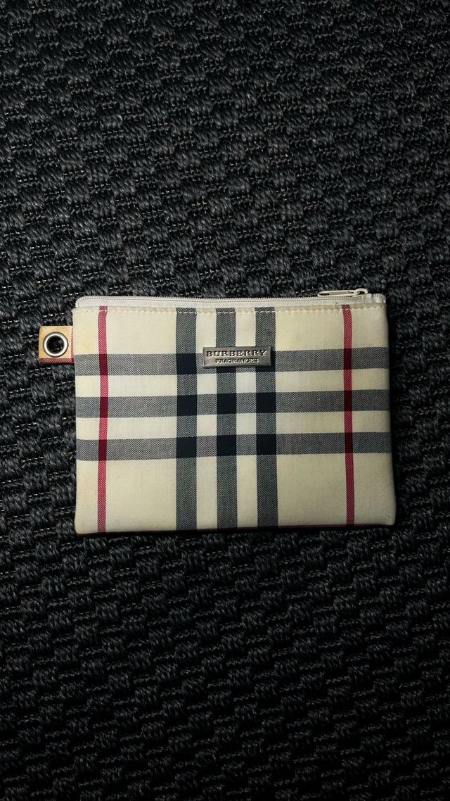 Monedero Burberry - Beige y Negro