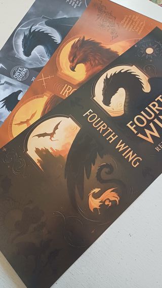 Dust Jackets - Fourth Wing