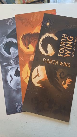 Dust Jackets - Fourth Wing