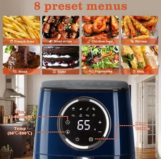 Freidora de aire 4.2L .