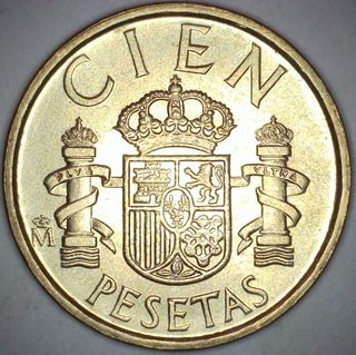 100 Pesetas España 1989