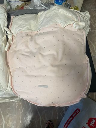 Saco bebé rosa 