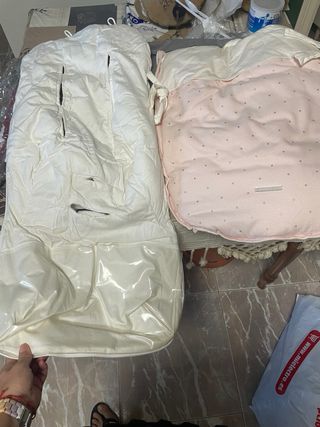 Saco bebé rosa 