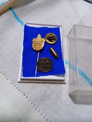 Spilla distintivo boy scout vintage