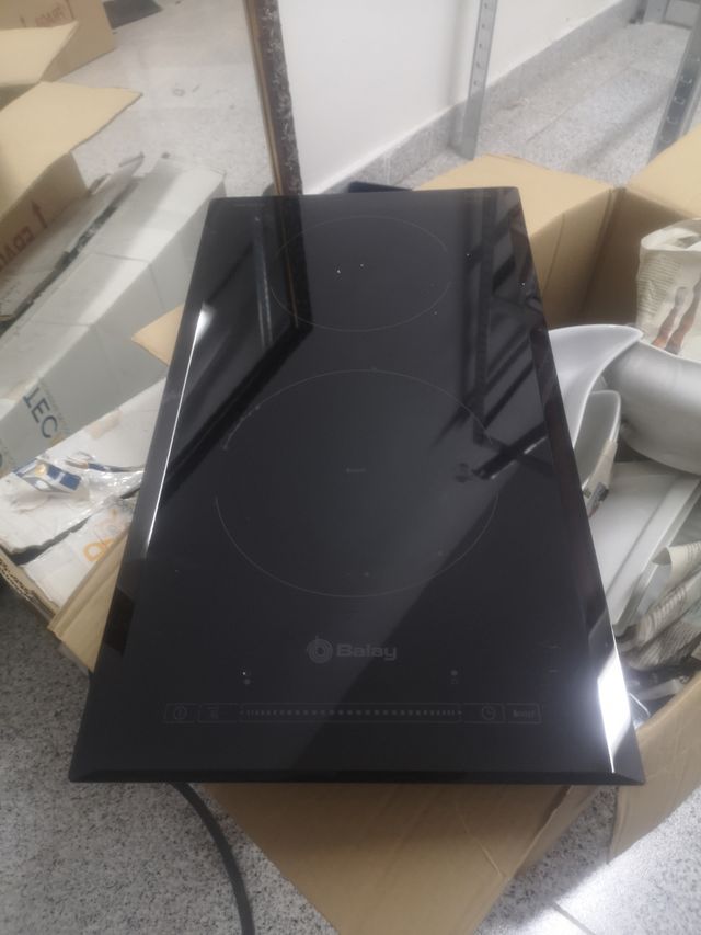 Vitrocerámica gas y luz + Freidora