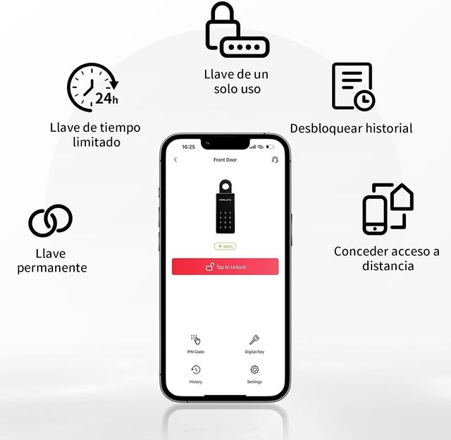 Lucchetto intelligente WiFi Populife