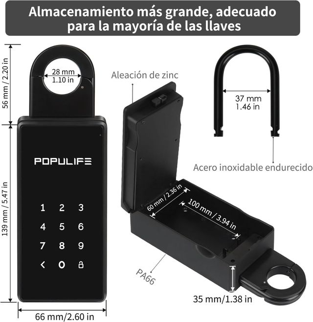 Lucchetto intelligente WiFi Populife