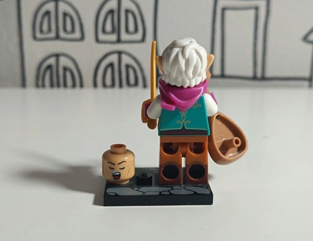 Lego Minifigure D&D Bardo