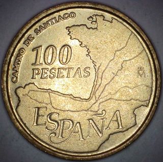 100 Pesetas España 1993