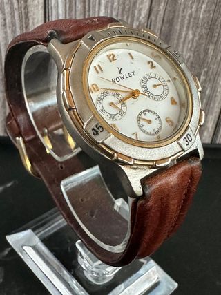 Reloj Nowley vintage chapado oro