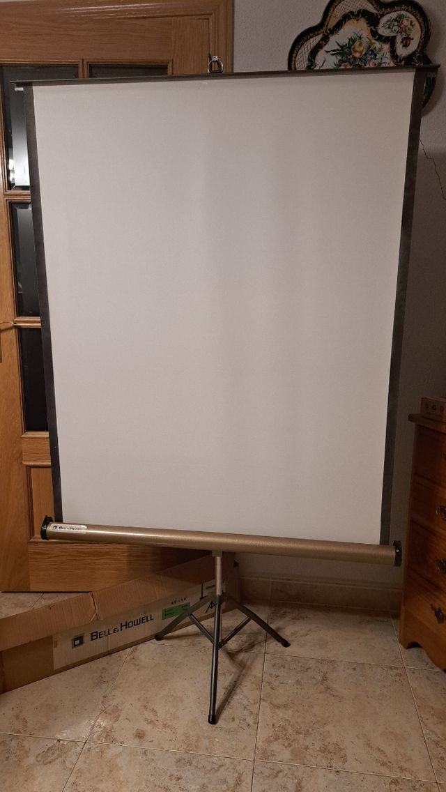 Pantalla Tripodscreen Bell & Howell vintage