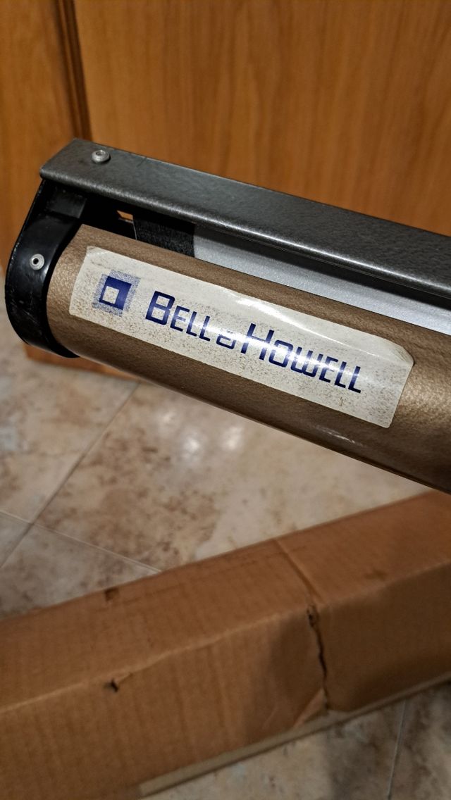 Pantalla Tripodscreen Bell & Howell vintage