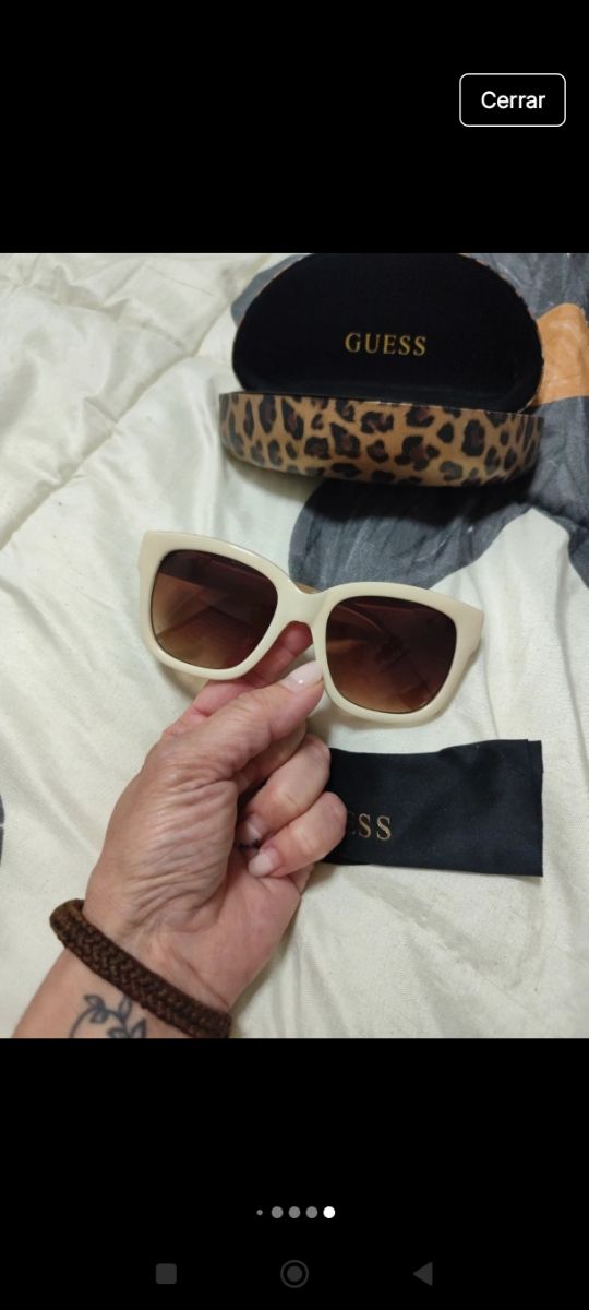 Gafas sol Guess beige