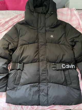 Chaqueta acolchada Calvin Klein negra