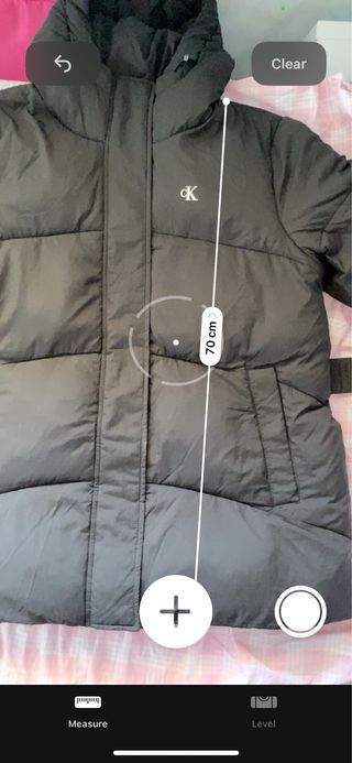 Chaqueta acolchada Calvin Klein negra
