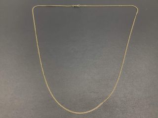cadena oro 18k 23cm
