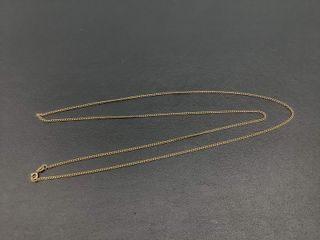 cadena oro 18k 23cm