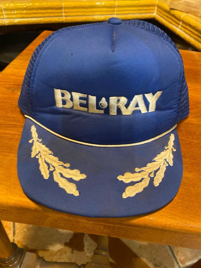 Gorra Bel-Ray Azul y Dorada