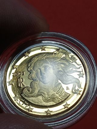 Euro 2003: monete coniate in Italia