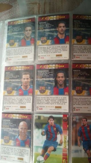 Cromos Messi Megacracks 2004-05