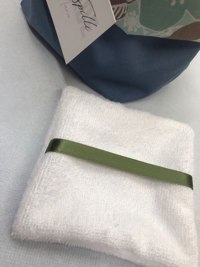 Set 5 Salviette riutilizzabike con pochette