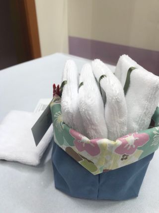 Set 5 Salviette riutilizzabike con pochette