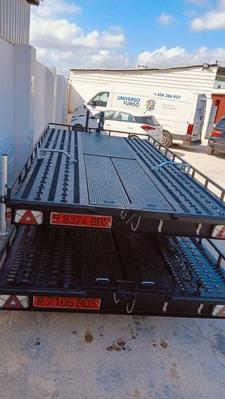 Remolque portacoches y carga universal