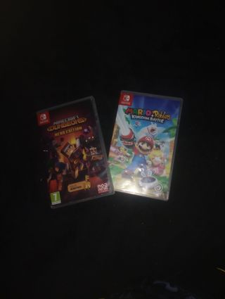Nintendo Switch: Minecraft Dungeons + Mario Rabbid