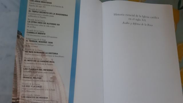 Historia esencial de la iglesia catolica en el sig
