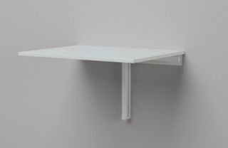 Mesa plegable blanca - Pared
