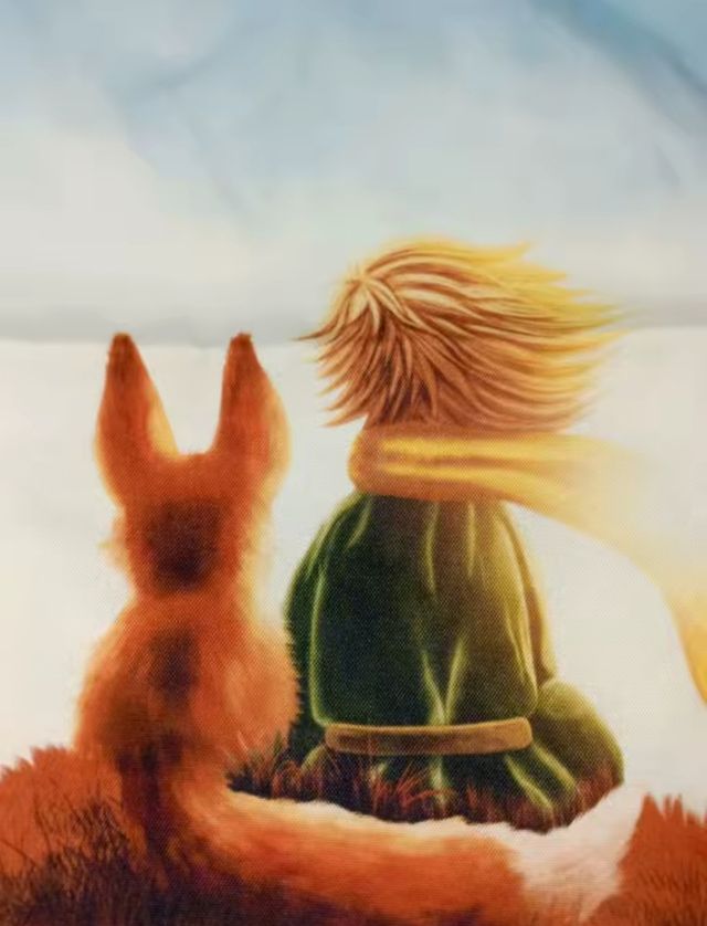 Bolsa "El Principito" y "El Zorro"