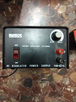 Fuente alimentación ANISOR FAR-5/7A 12-18V