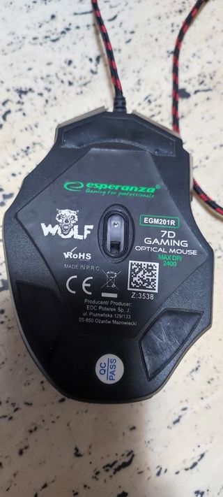 Mouse Gaming Esperanza - EGM201R