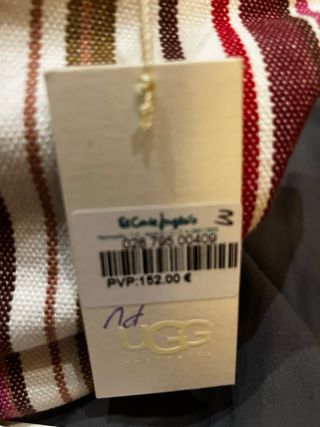 Bolso UGG piel y tela 