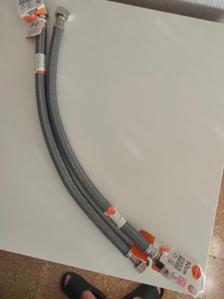 Latiguillos fontanería 50cm - 2uds
del 13