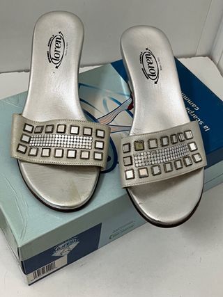 Sandali Loren 37 argento