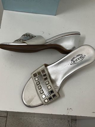 Sandali Loren 37 argento