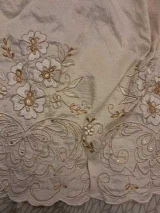 Delantal seda salvaje, regalo pico manteletas fall