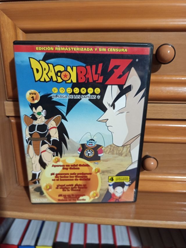 Dragon Ball Z - Saga Saiyans DVD.