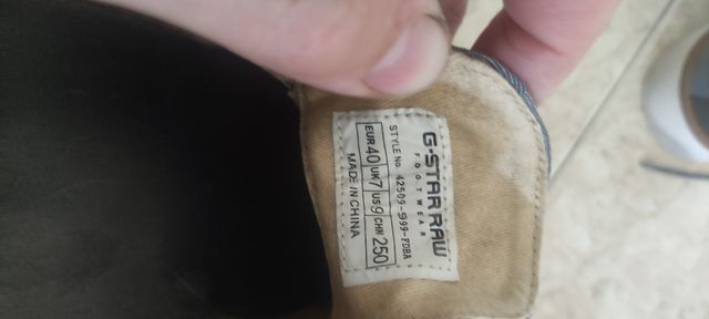 Zapatos G-Star mujer - Azul