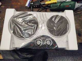 Hornillo eléctrico portátil 2 fuegos