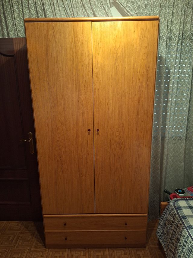 Armario 2 puertas madera