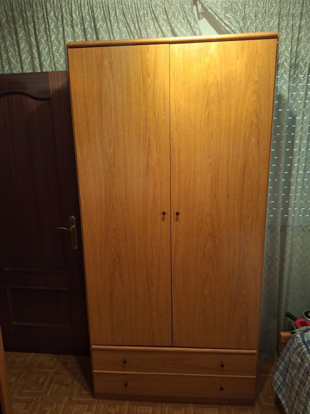 Armario 2 puertas madera