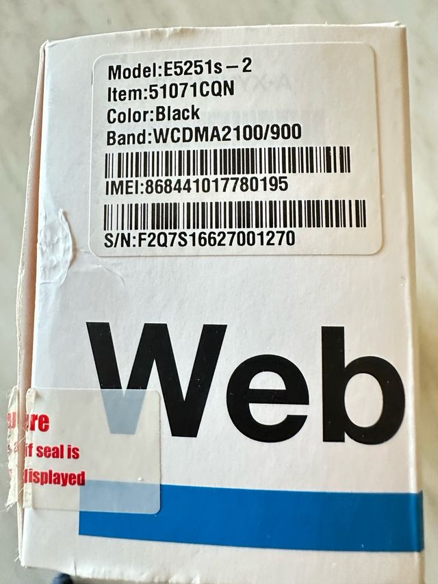 WebPocket - Pocket Wifi 42