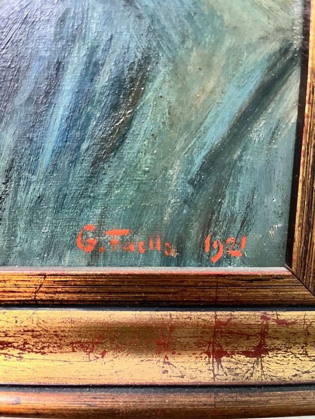 Dipinto olio su tela, Scugnizzo Napoletano