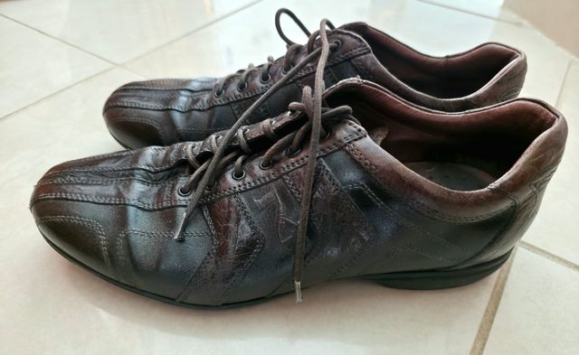 Scarpe stringate Nero Giardini color testa di moro