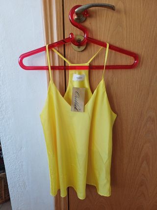 7 Camisetas Tirantes top Mujer