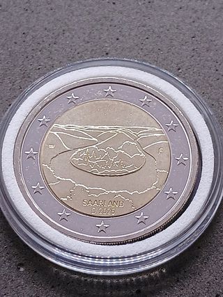 2€ commemorativo Germania 2025 Saarland
