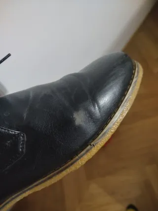 Botines hombre azul marino PIEL