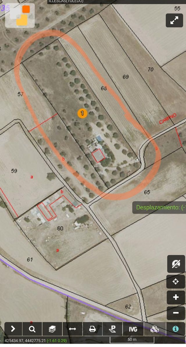 Finca terreno - casa de campo 8067m².